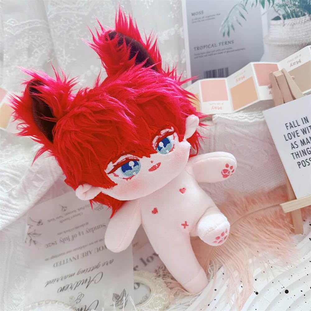 Amazon.co.jp: niannyyhouse 20cm ぬいぐるみ 赤い髪 男の子